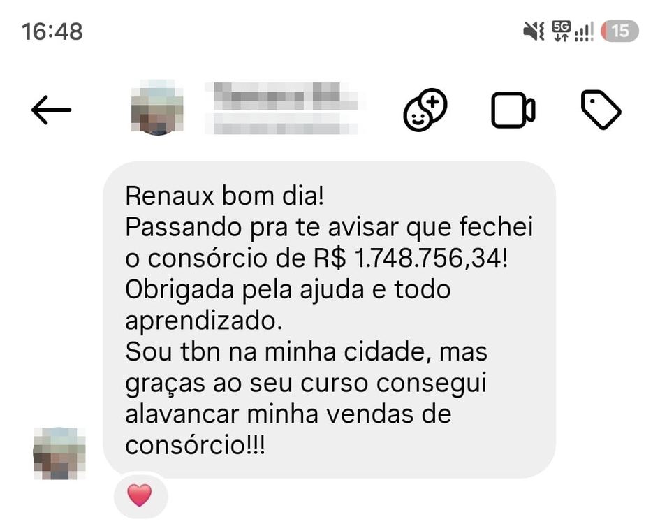 Depoimento de aluno 12